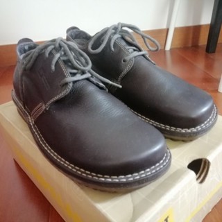 全新正品 CAT卡特 真皮休閒男鞋 us11
