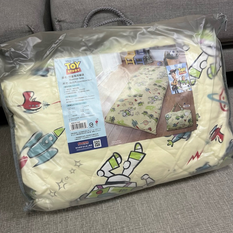 二手 好市多 Toy Story 玩具總動員 三眼怪 兒童睡袋