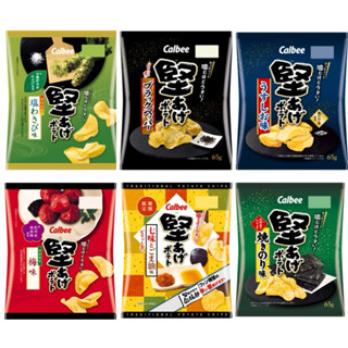 #日本零食#【現貨】 卡樂比 Calbee 堅脆洋芋片 關西風味 鹽味 味噌 洋芋片 【異國零嘴輕鬆Buy】