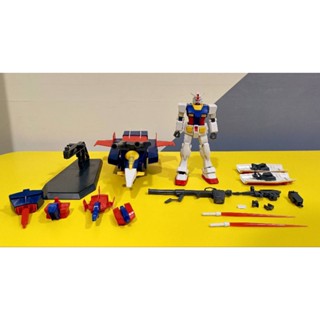已組裝/bandai模型/HG/鋼彈/1:144/rx-78-2+G戰機