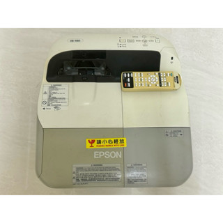 良品少用 EPSON Epson EB-480 反射式超短焦投影機 HDMI 液晶超短焦投影機