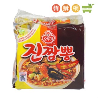 韓國OTTOGI不倒翁 金螃蟹海鮮風味拉麵(4入)(2025.10.25有效)【韓購網】