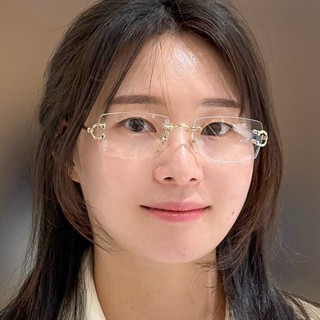 Cartier CT0563O 卡地亞品牌眼鏡｜時尚復古方形無框眼鏡架 男生女生品牌眼鏡框【幸子眼鏡】