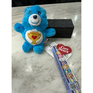 雷標正版授權Care Bears 彩虹熊絨毛娃娃小吊飾