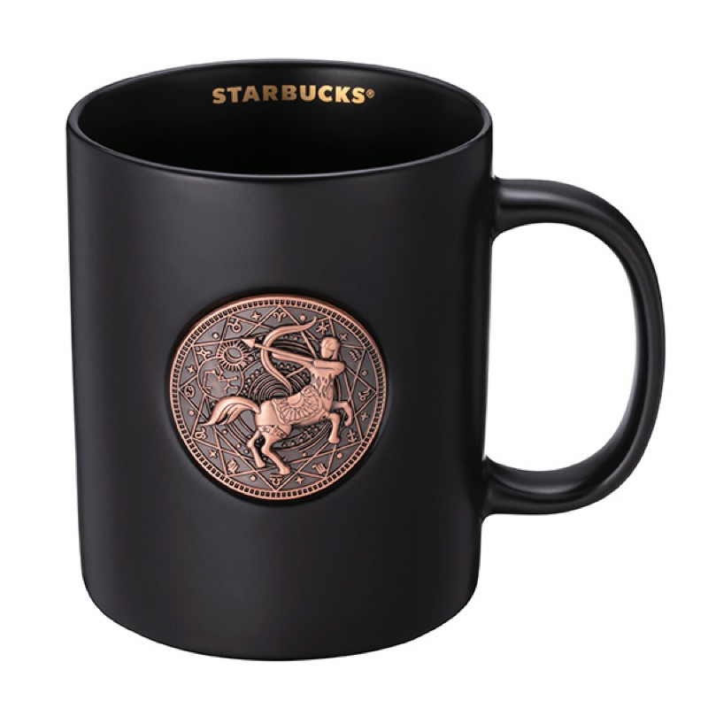“聊聊再折” Starbucks 星巴克 鐫刻射手星座馬克杯 星巴克星座馬克杯 全新 現貨