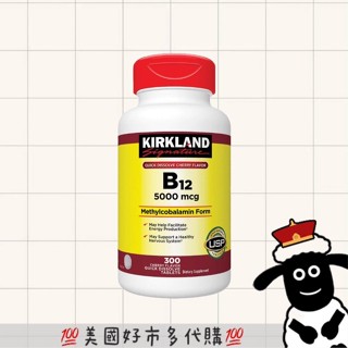 現貨(2028/06)美國好市多 🐑Kirkland 科克蘭 維生素B12，5000mcg 300顆即溶片