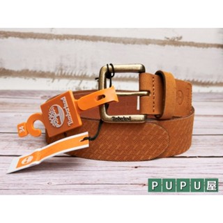 *PUPU屋* Timberland 真皮 Logo 皮帶 正品 原廠 B75571-0434 [全新 現貨]