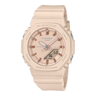 CASIO 卡西歐 G-SHOCK 閃耀動人 系數位指標女錶 粉 GMA-P2100M-4A