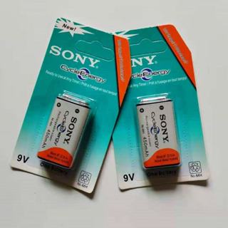 索尼9V電池 9伏電池 方塊電池 索尼電池 9V可充電電池 話筒電池 方形話筒 萬用表儀器9號電池 方形煙霧報警電池