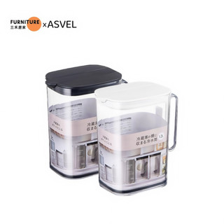 （臺灣現貨）密封冷水壺【日本ASVEL】 冷泡茶壺 耐熱高溫 食品級塑膠 涼水冰箱 涼白開 透明