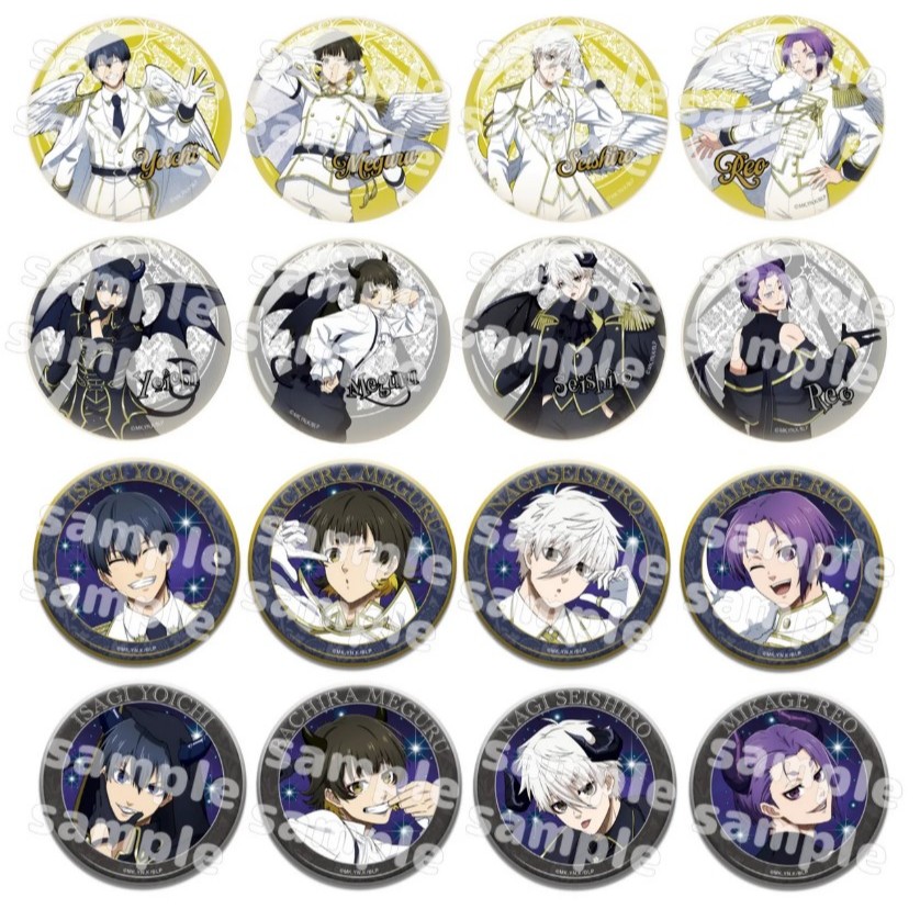 【正版現貨】藍色監獄 天使與惡魔 vol1 vol2 徽章 潔世一 蜂樂廻 凪誠士郎 糸師凜 糸師冴  千切豹馬 盲抽