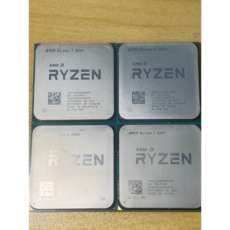 AMD Ryzen 5 2600 3500X 3600 AM4 CPU R5 2600 3500X 3600