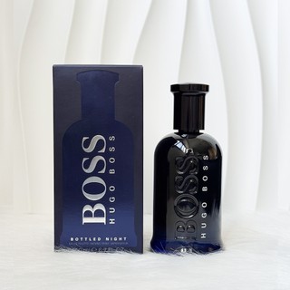 HUGO BOSS 自信之夜男性淡香水100ml Bottled Night EDT～正品開發票【好嗨比】