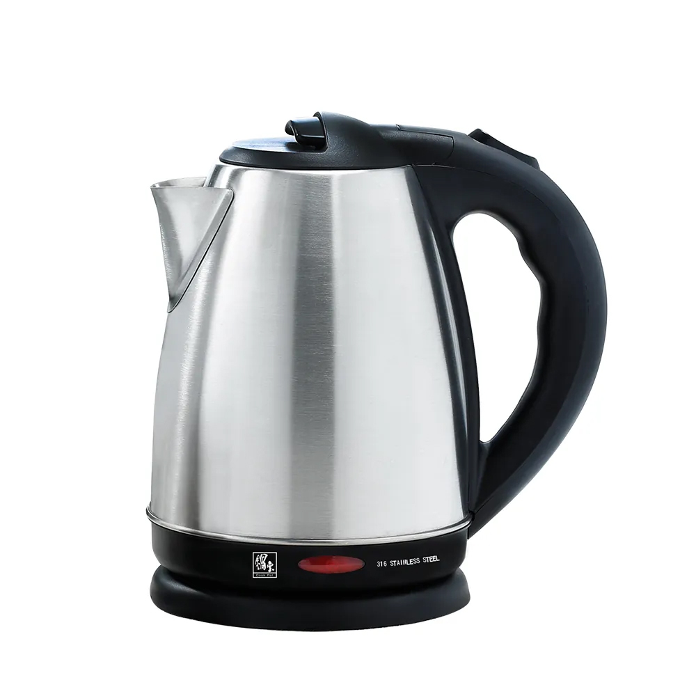 【CookPower鍋寶】316不鏽鋼快煮壺(KT-9180)｜1.8公升 電茶壺 煮水壺