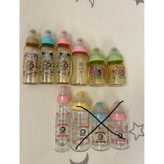 二手 全部7支 700元 小獅王 辛巴 PPSU 玻璃奶瓶 240ml 270ml 寬口 標準 180ml奶瓶