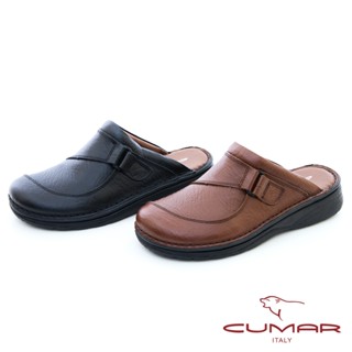 【CUMAR】復古厚底前包拖鞋825-008