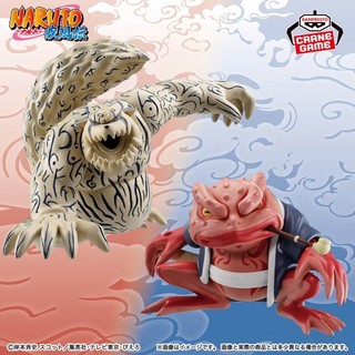 「嚕米模型屋」全新現貨 日版 BANPRESTO 景品 REPOPRIZE 火影忍者 疾風傳 守鶴&蛤蟆文太 軟膠公仔