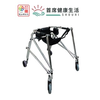 富士康後拉式L號助步車 FZK-3650 可後拉 散步車 助步器 5吋後輪 復健 助步車 多功能四輪車 行動輔具 健步