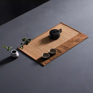 臺灣現貨隔日配🔥雙拼文青茶席墊【鹿港春囍堂 現貨】茶席 拼色茶席布 茶道 桌巾 席方 桌旗 茶道週邊 茶道配件 茶桌布
