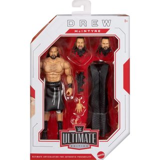 ☆阿Su倉庫☆WWE Drew Mcintyre Ultimate Edition 26 聖劍戰士終極精華版人偶附3頭雕