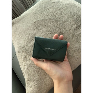 BALENCIAGA 巴黎世家 三折短夾 皮夾 錢包