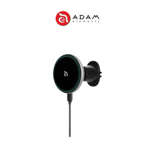 【ADAM 亞果元素】OMNIA CX2 質感金屬 炫光藍 車用磁吸充電器 MagSafe 磁吸充電頭 車用/出風口支架