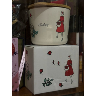 現貨 日本 全新約AUDREY 草莓奶油花束餅乾 限定禮盒 可愛瓶罐