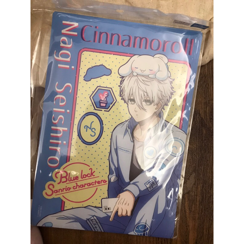 Bluelock藍色監獄 Sanrio三麗鷗聯名 睡衣 大耳狗墊板 藍色監獄小袋