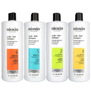 NIOXIN 儷康絲 新賦活系列 #1/#2/#3/#4 頭皮潔淨露 1000ml - 多款任選【UR8D】