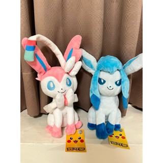 （全新無損有吊牌）正版授權 寶可夢娃娃 Pokemon神奇寶貝 仙子伊布 冰伊布20公分