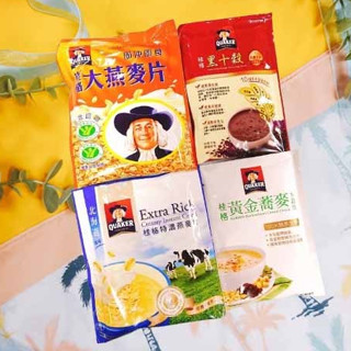好市多 COSTCO 桂格 黃金蕎麥 黑十穀 大燕麥片 特濃燕麥片 特濃 無糖 減糖 隨身包 單包 零售 芝麻 燕麥