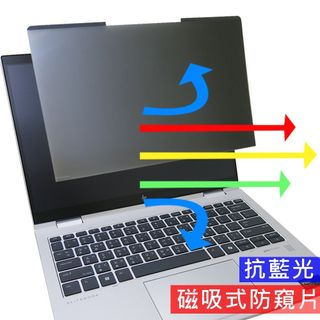 【Ezstick】HP EliteBook x360 830 835 G11 磁吸防窺片｜抗藍光 防眩光｜