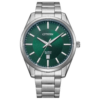 CITIZEN 星辰 Gents系列 BI1031-51Z 都會紳士男士腕錶 綠面 42mm