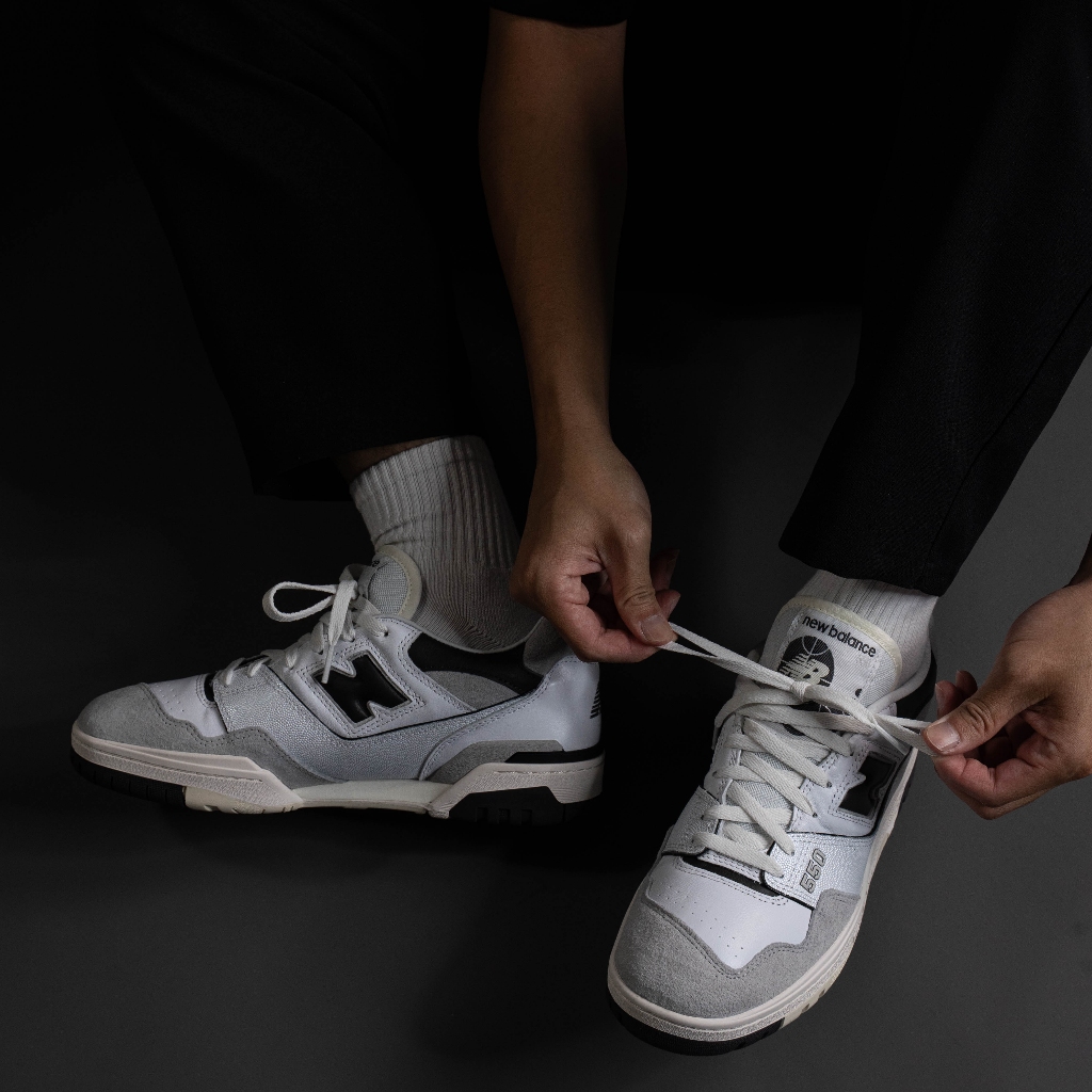 New Balance 550 BB550GWB 男女 運動休閒鞋 復古鞋 簡約 舒適 百搭 灰白