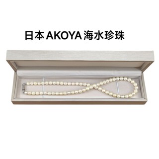 【🔥日本珍珠🔥真珍珠🔥海水珍珠🔥】日本AKOYA海水 珍珠+ 銀頭 真珠6.1mm 項鏈【保證真品&超低價可刷卡分六期】