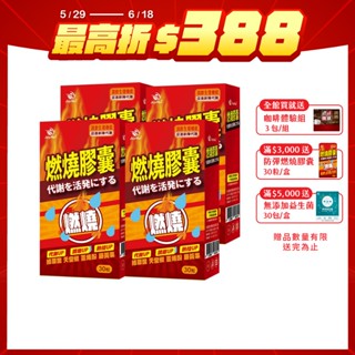 joyhui佳悅 防彈燃燒代謝膠囊4盒(含非洲芒果籽+藤黃果)共120粒