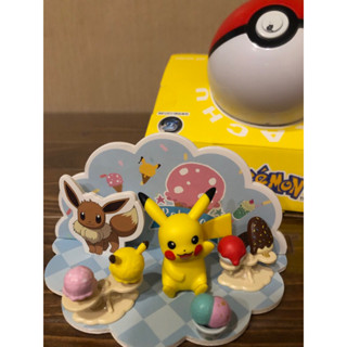 二手 現貨 寶可夢場景 冰淇淋皮卡丘 Pokémon 精靈寶可夢