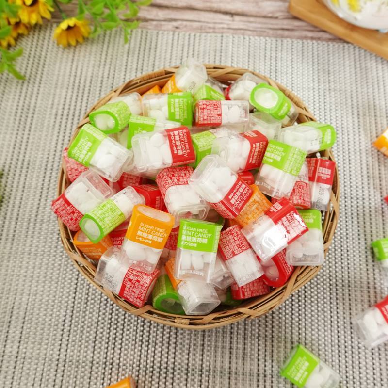 【食尚三味】綜合水果無糖薄荷錠糖 250g/1000g 水果薄荷錠 綜合水果涼糖 無糖涼糖 (馬來西亞糖果)