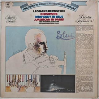 黑膠唱片 Bernstein - An American in Paris, Rhapsody in Blue