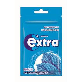 📣訂單滿$99才出貨📣 extra 益齒達 潔淨 無糖 口香糖 薄荷 口味 28g