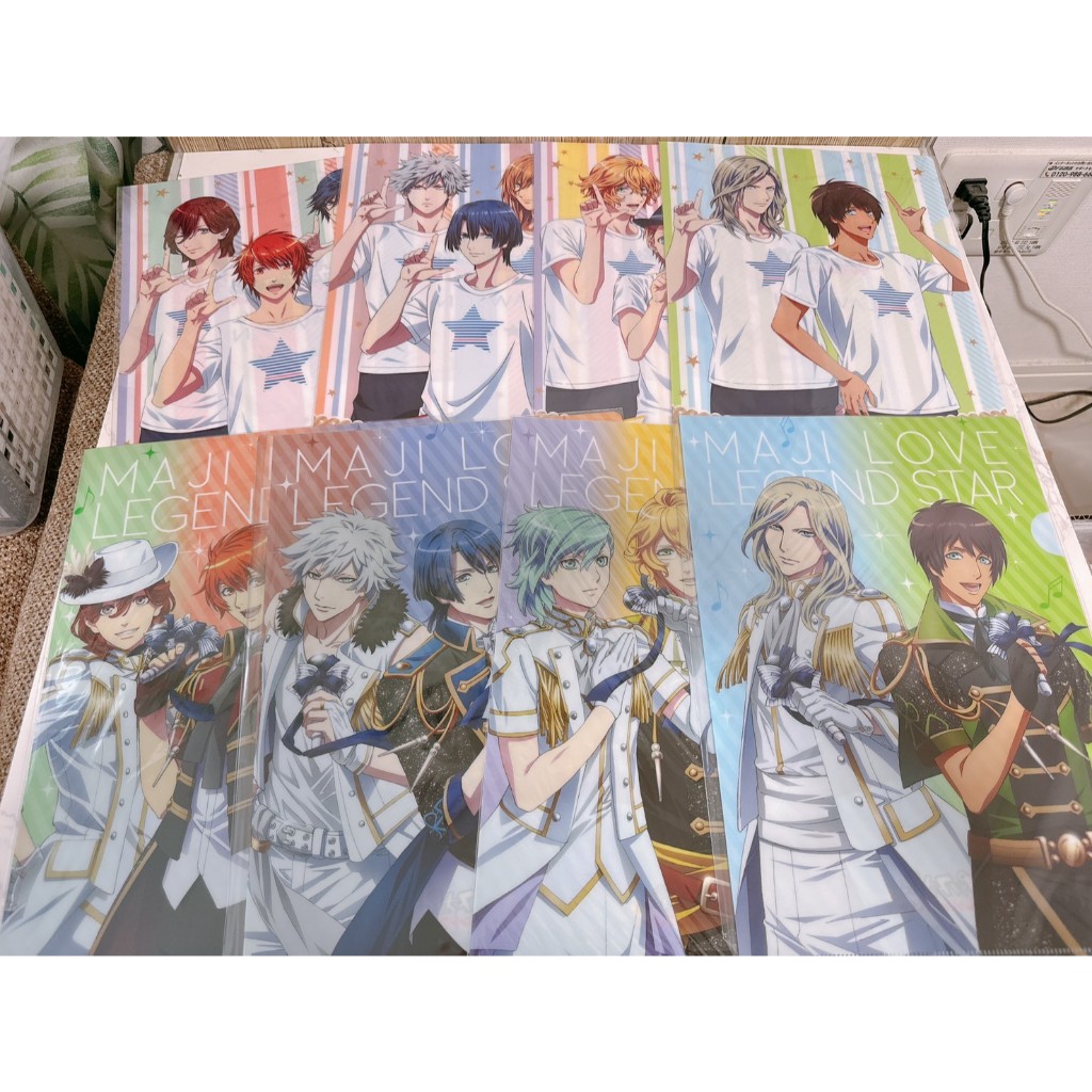 日本限定✨ 歌王子 資料夾歌之王子殿下ST☆RISH QUARTET NIGHT 音也 嶺二 真斗 蓮 蘭丸 卡繆 那月