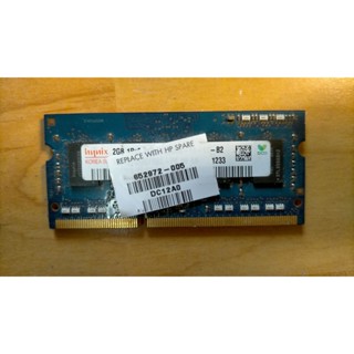 D.筆記型電腦記憶體-SK 海力士 HYNIX DDR3-1333 2GB 直購價70