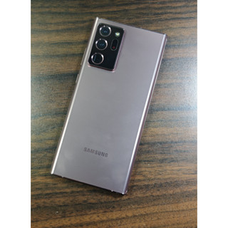 Samsung Note 20 ultra金色 12G+256G 二手臺灣版三星手機 螢幕線條