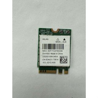 【Qualcomm Atheros QCNFA344A DW1820 AC A/B/G/N WiFi +藍芽 無線網絡卡