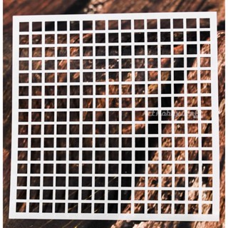 質量手作坊【SCP-8040型染板】格子 繪畫模板 拼貼型板 拓染 拓印版 型版 和諧粉彩 鏤空模板 拓印版 粉彩 填色