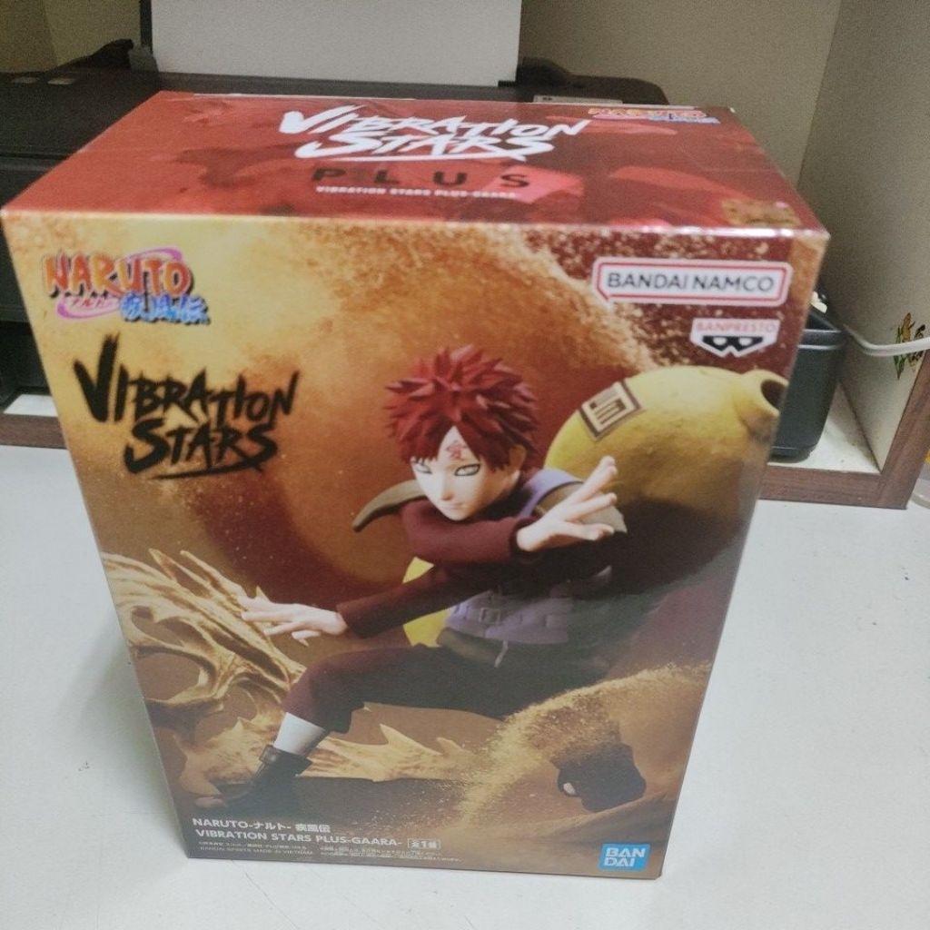 代理版 BANPRESTO 景品 火影忍者疾風傳 VIBRATION STARS PLUS 我愛羅 公仔