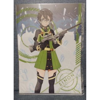 🔥日版絕版現貨🔥刀劍神域 SAO 劇場版 序列爭戰 周邊 資料夾 檔案夾 L夾 詩乃 朝田詩乃
