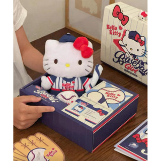 【免運｜正版授權｜Hello Kitty 棒球風造型行動電源禮盒｜三麗鷗可愛充電組】