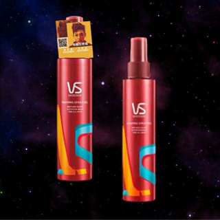 24小時現貨寄出 臺灣公司貨 VS 沙宣 強力持久造型噴霧 150ML 紅罐 噴霧 強力造型 造型噴霧 定型 持久