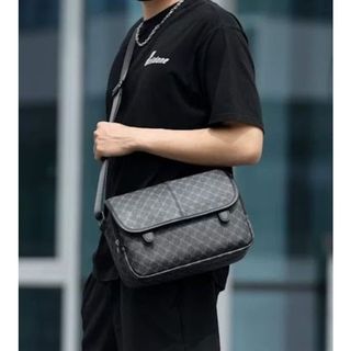 (台灣現貨)斜背包/騎士背包/郵差包/中型包/男士大容量休閒包